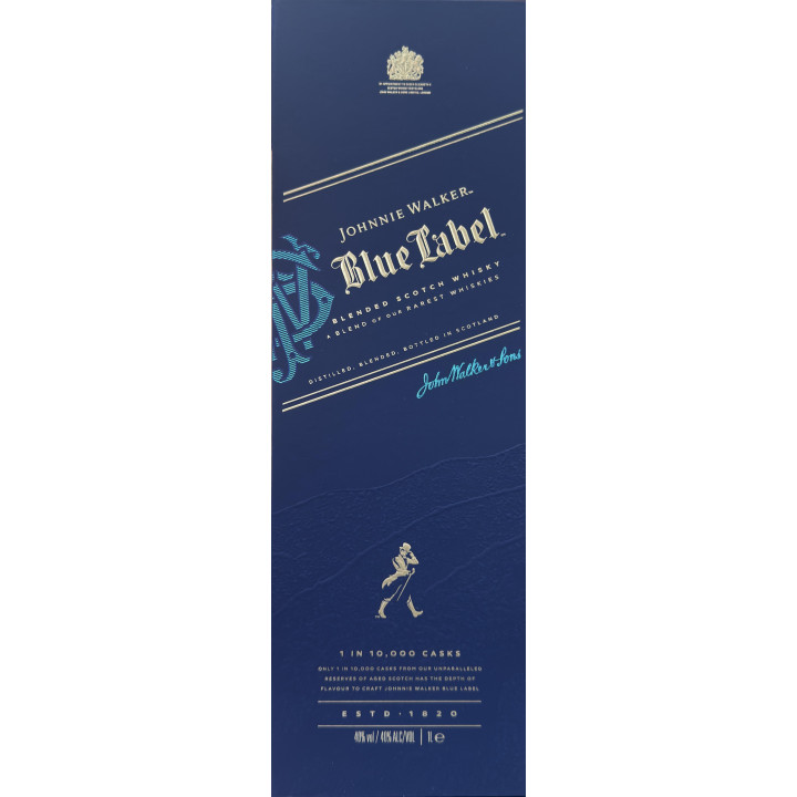 J. WALKER BLUE LABEL 1 LITRO