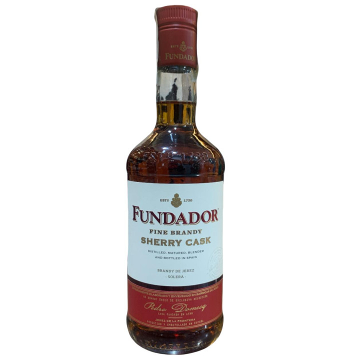 Comprar Brandy Fundador 70 cl | Bodega Bernardino