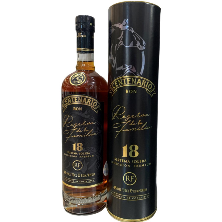 Comprar Ron Centenario 18 Años Reserva de la Familia 70 cl | Bernardino