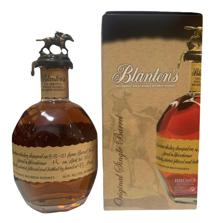 Comprar Blanton's Original Single Barrel Bourbon 70 cl | Bernardino