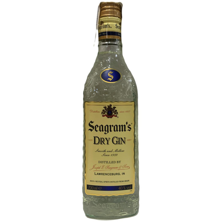 Comprar Seagram's Ginebra Extra Dry 70 cl | Bodega Bernardino
