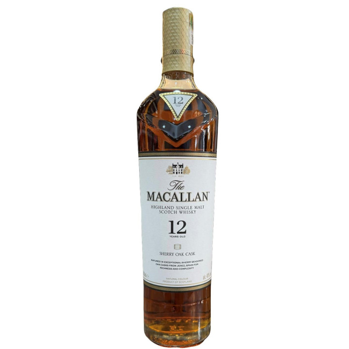 Comprar Macallan Sherry Oak 12 Años 70 cl | Bodega Bernardino