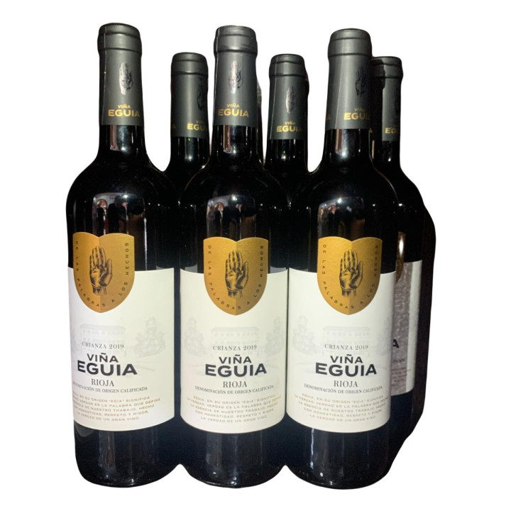 Comprar Viña Eguía Crianza Rioja Pack 6 | Bodega Bernardino