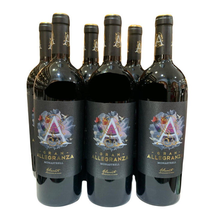 Oferta 6 Botellas Gran Allegranza Monastrell | Bernardino