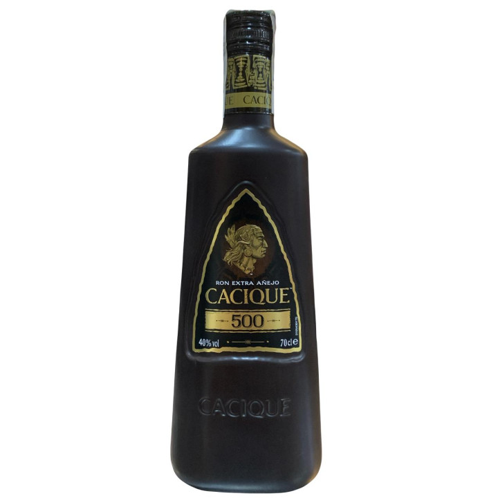 Comprar Ron Cacique 500 Extra Añejo 70 cl | Bodega Bernardino