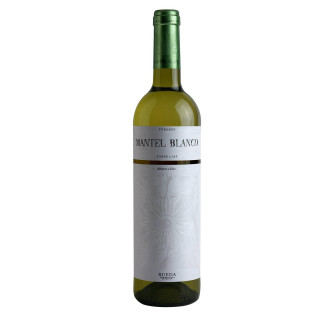 MANTEL BLANCO RUEDA VERDEJO