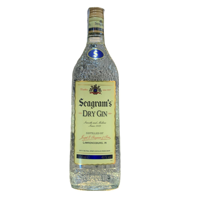 Comprar Seagram's Ginebra Extra Dry 1 L | Bodega Bernardino