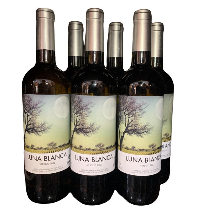Oferta 6 Botellas Luna Blanca Verdejo | Bodega Bernardino