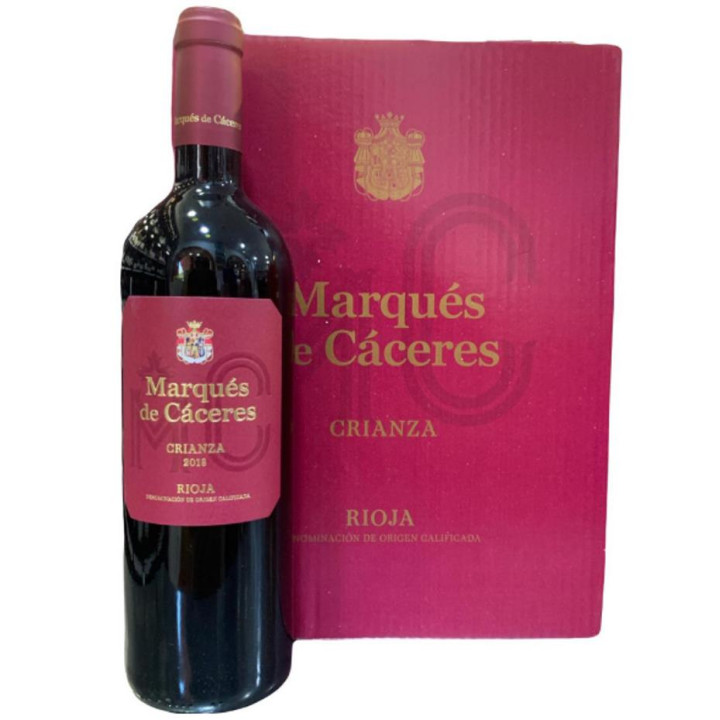 Oferta 6 Botellas Marqués de Cáceres Crianza | Bernardino