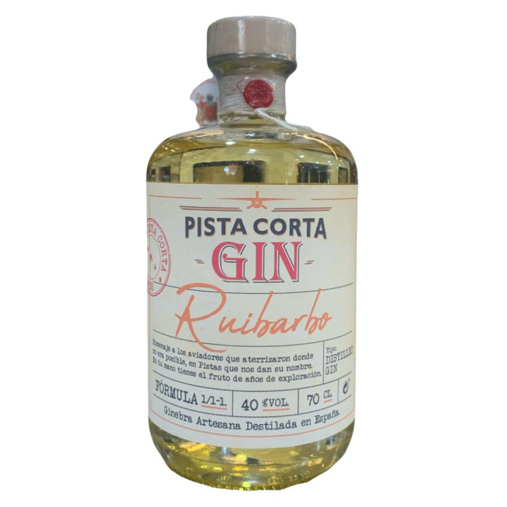 GIN RUIBARBO PISTA CORTA