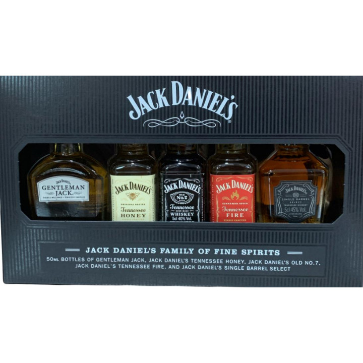 ESTUCHE MINIATURAS JACK DANIELS