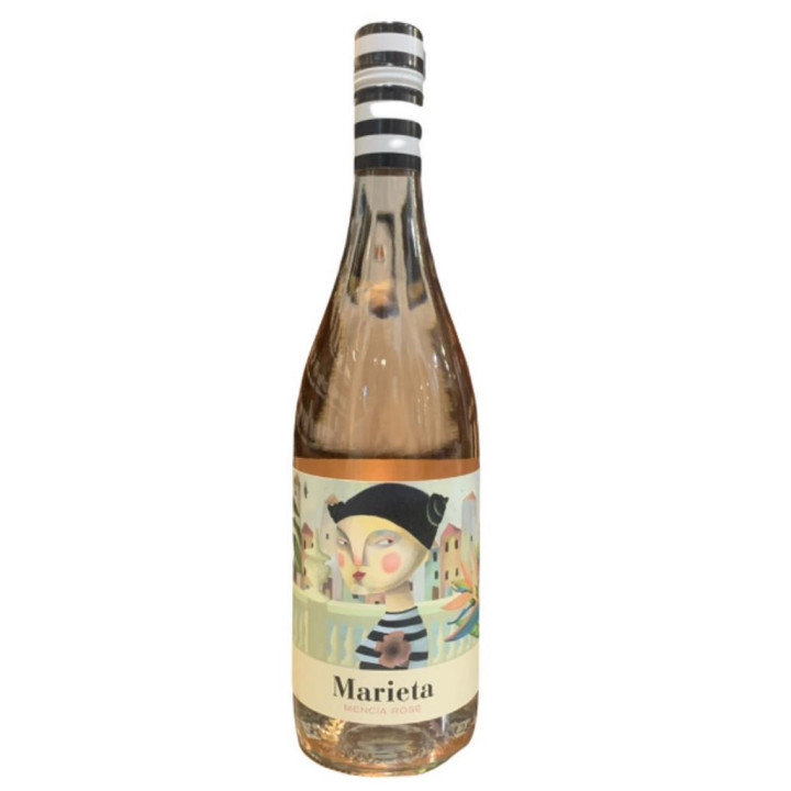 Comprar Marieta Mencía Rosé semiseco 75 cl | B. Bernardino