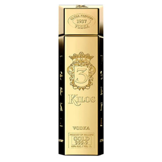 VODKA LINGOTE 3 KILOS GOLD