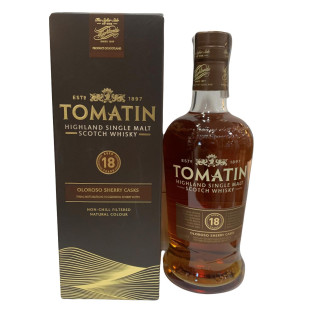 Comprar Tomatin 18 Años Single Malt 70 cl | Bodega Bernardino