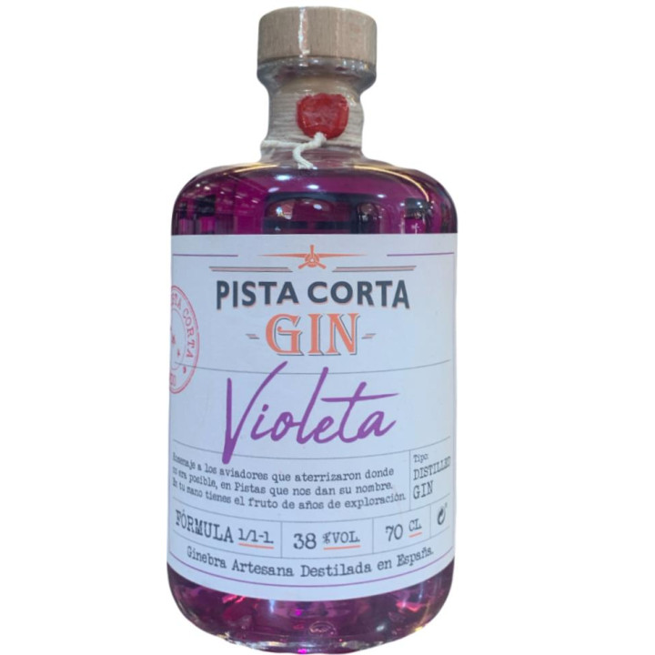 GIN VIOLETA PISTA CORTA