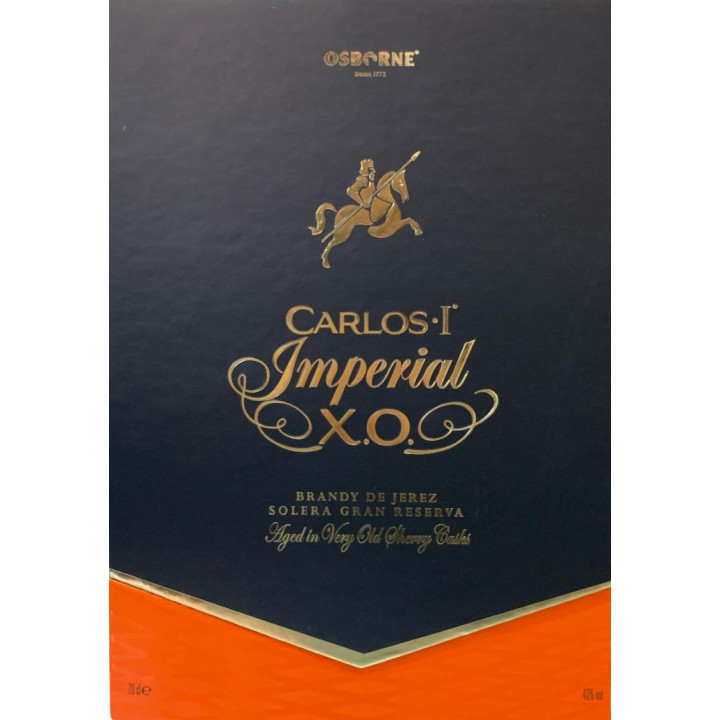 Comprar Carlos I Imperial XO Brandy de Jerez 70 cl | Bernardino
