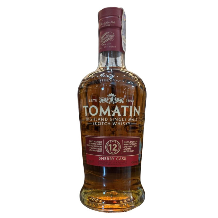 Tomatin 12 Años Sherry Cask 70 cl | B. Bernardino