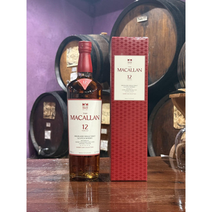 Comprar Macallan Sherry Oak 12 Años 70 cl | Bodega Bernardino