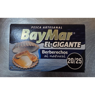 Comprar Berberechos al natural BayMar 25/35 | Bodega Bernardino