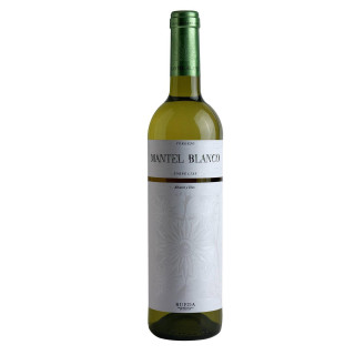 MANTEL BLANCO RUEDA VERDEJO