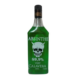 Absenta Calavera Verde